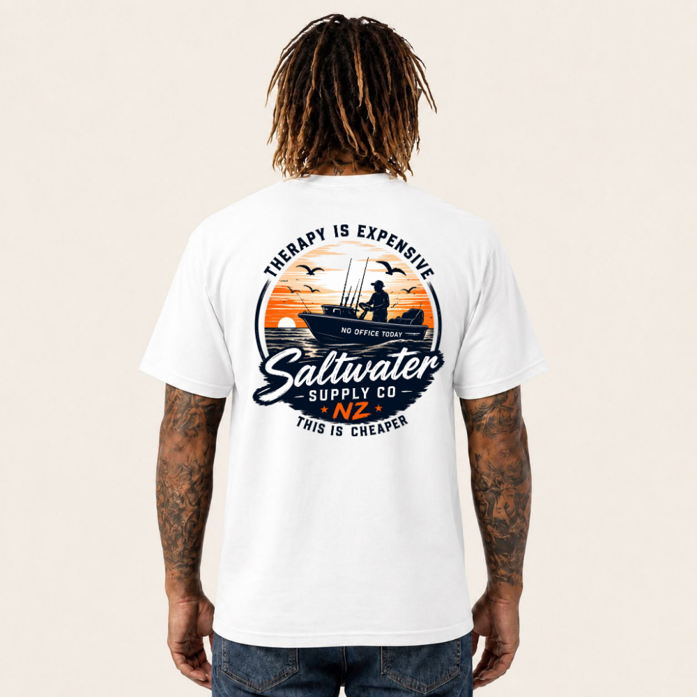 Fishing is Therapy Tee