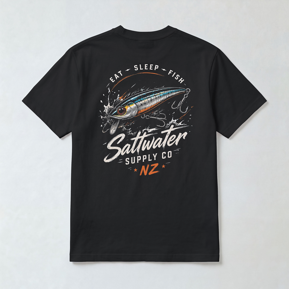 Eat Sleep Fish Tee