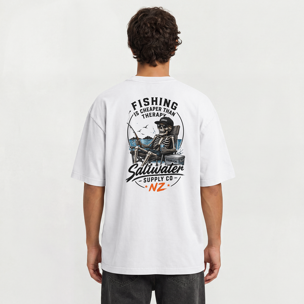 Fishing is Therapy Tee