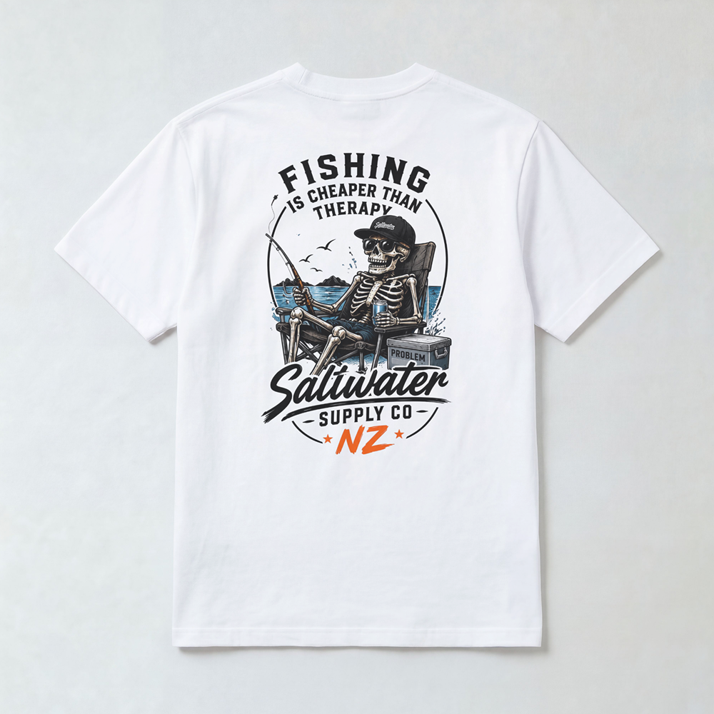Fishing is Therapy Tee
