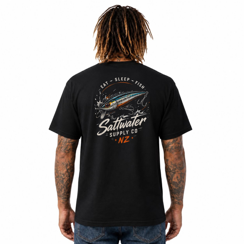 Eat Sleep Fish Tee